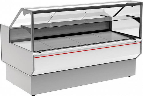 Витрина холодильная Carboma GC95 SM 2,0-1 (ВХС-2,0 GC95 INOX)(1802398p.1902) от интернет-магазина Climateon